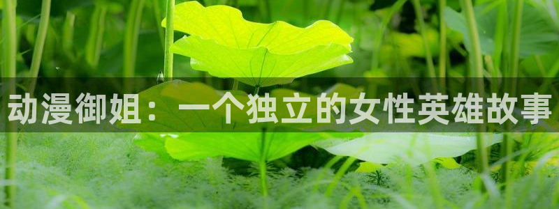58动漫看：动漫御姐：一个独立的女性英雄故事
